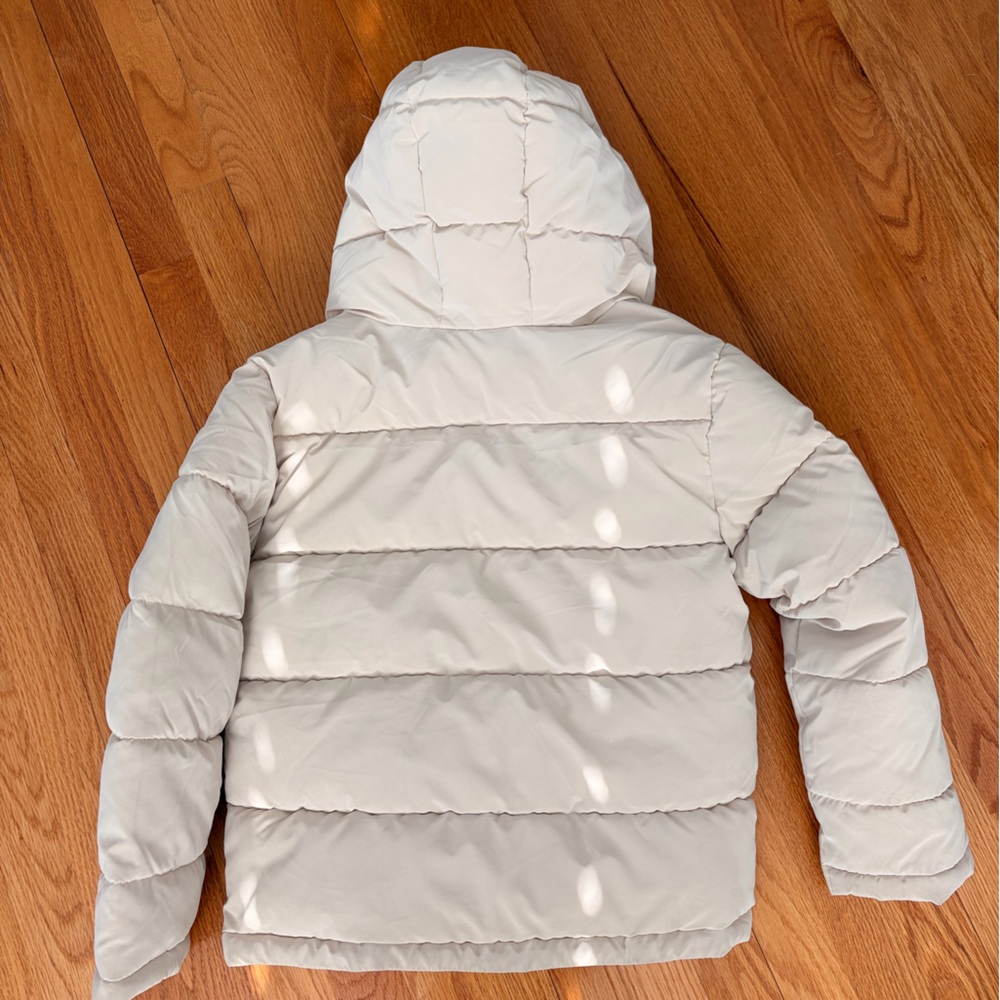 Mango Kids cream Puffer Jacket - Picture 4 of 6